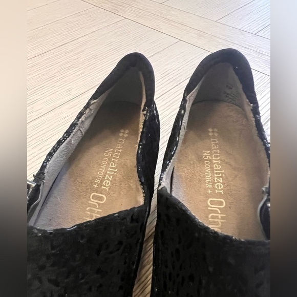 Naturalizer Comfort Ortho lite Florence black leather easy on side zip casual - Picture 5 of 8